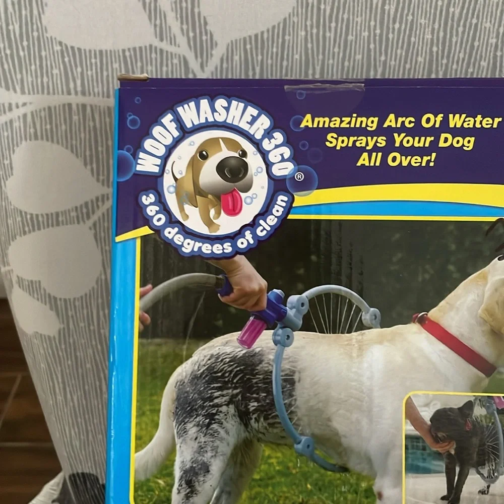 Pet dog/ cat bathing cleaner 360 shower kit.adjustable size for pets